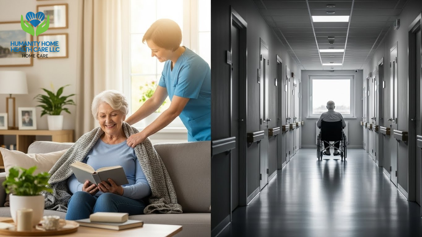 In-home care vs nursing homes for senior independence
