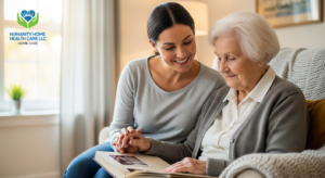 Companionship care for seniors providing emotional support and social interaction at home